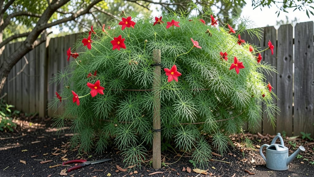 Crimson Vine Grow a Garden: Bold Year-Round Climbers With Minimal Care