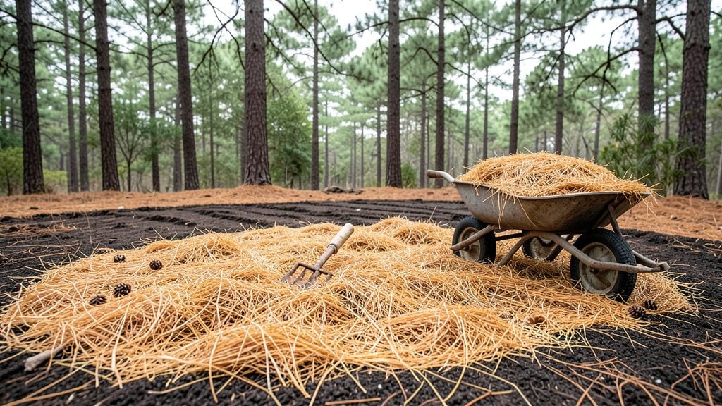 Garden Pine Straw Guide: Mulch Magic for Year-Round Soil Health