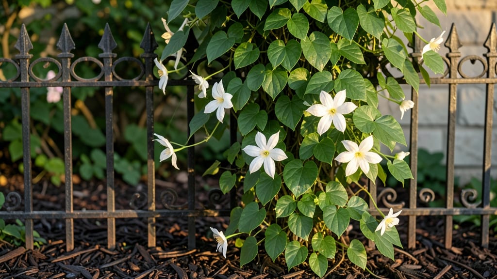 Iron Garden Fence: Rustic Privacy Screen With Decades-Long Durability